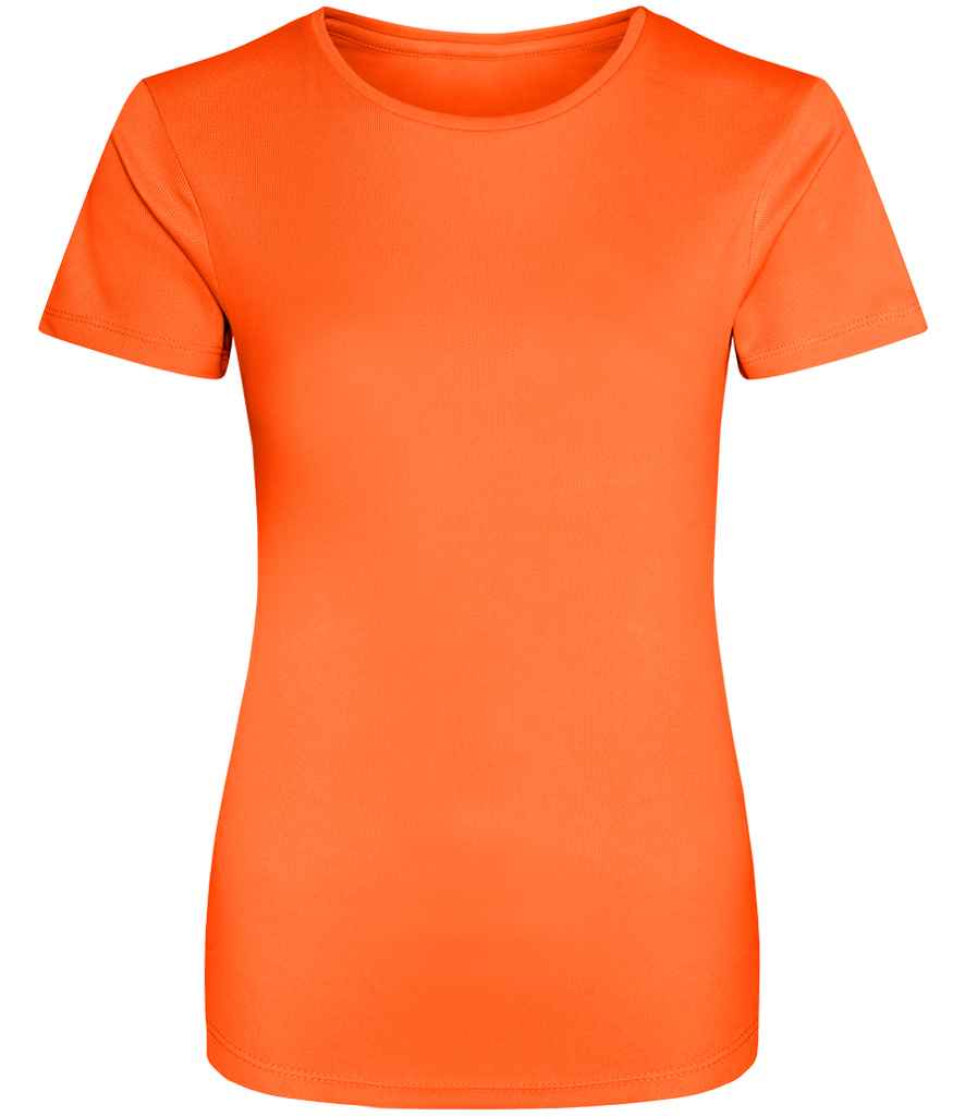 Just Cool AWDis Ladies Cool T-Shirt Electric Orange