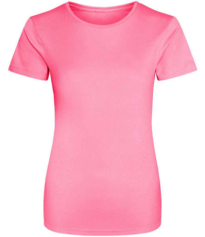 Just Cool AWDis Ladies Cool T-Shirt Electric Pink