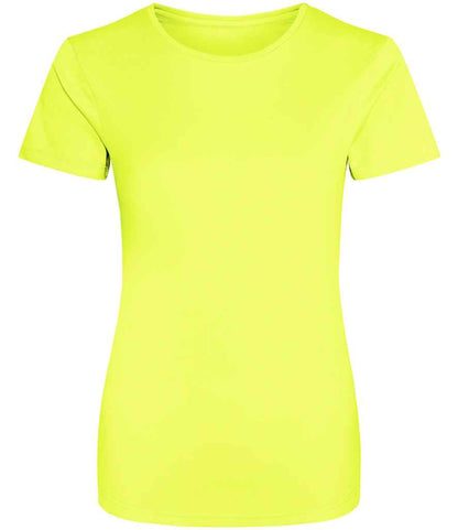 Just Cool AWDis Ladies Cool T-Shirt Electric Yellow