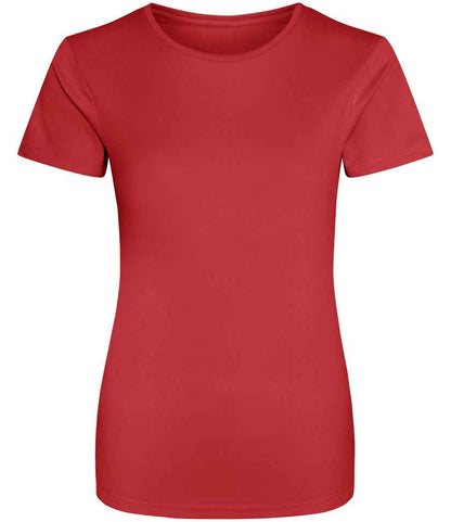 Just Cool AWDis Ladies Cool T-Shirt Fire Red