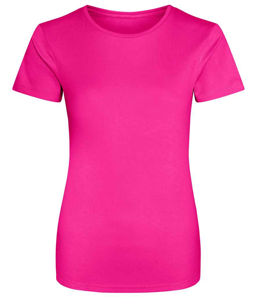 AWDis Ladies Cool T-Shirt in Hyper Pink