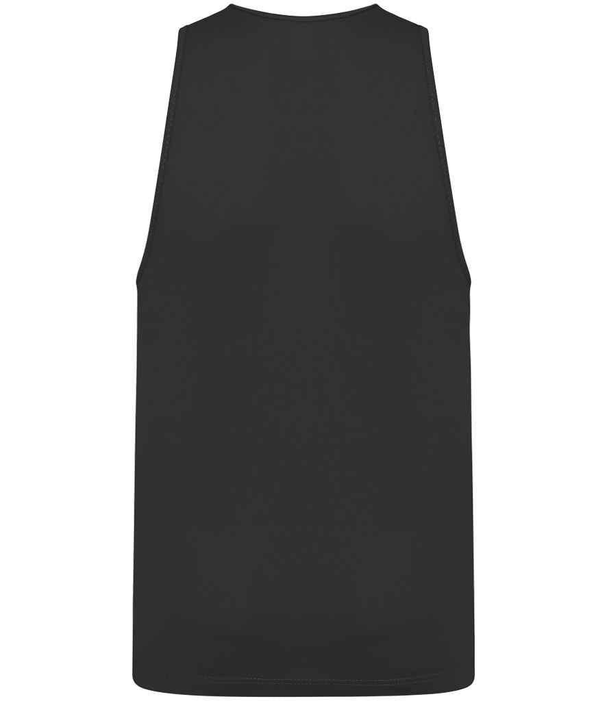 AWDis Kids Cool Vest in Jet Black
