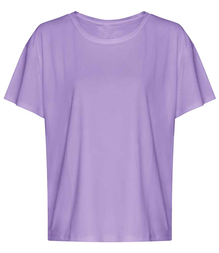 Just Cool AWDis Ladies Cool Open Back T-Shirt Digital Lavender