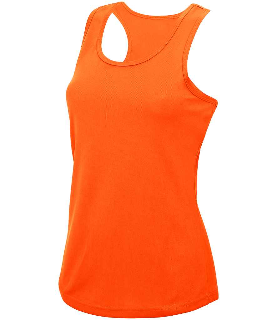 Just Cool AWDis Ladies Cool Vest Electric Orange