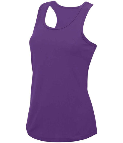 Just Cool AWDis Ladies Cool Vest Purple