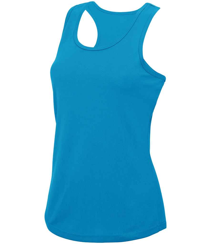 Just Cool AWDis Ladies Cool Vest Sapphire Blue