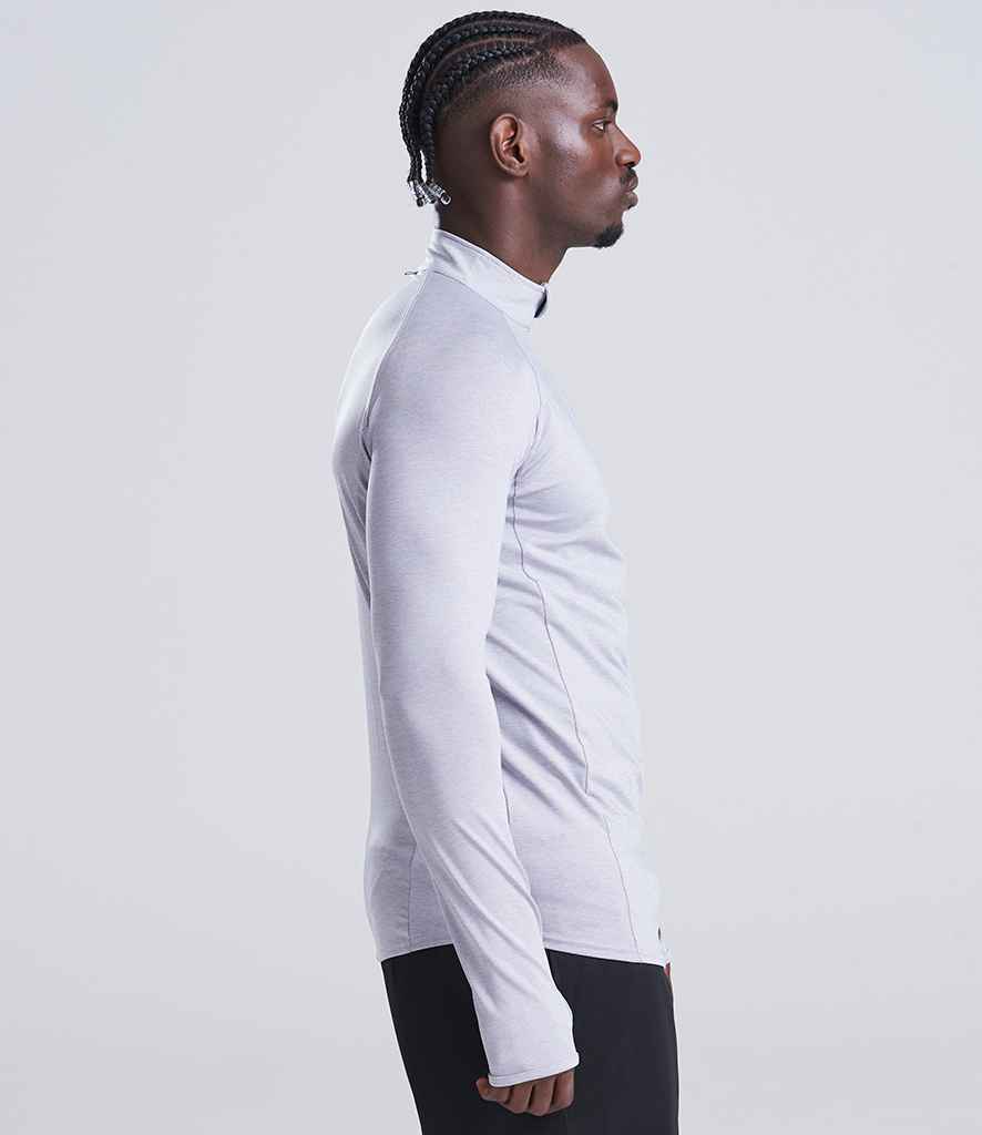 Just Cool AWDis Cool-Flex™ Half Zip Top Silver Grey