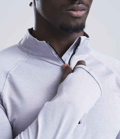 Just Cool AWDis Cool-Flex™ Half Zip Top Silver Grey