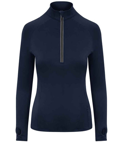Just Cool AWDis Ladies Cool-Flex™ Half Zip Top French Navy