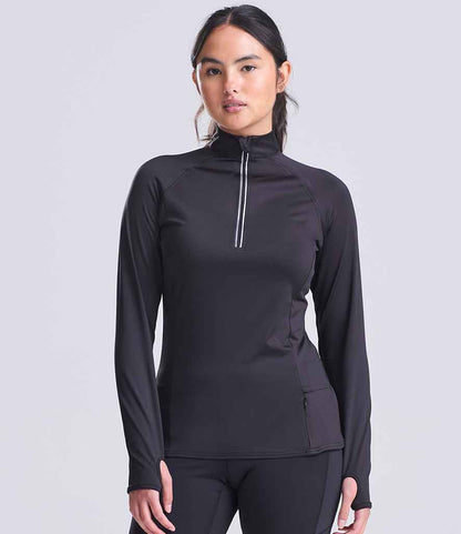 Just Cool AWDis Ladies Cool-Flex™ Half Zip Top