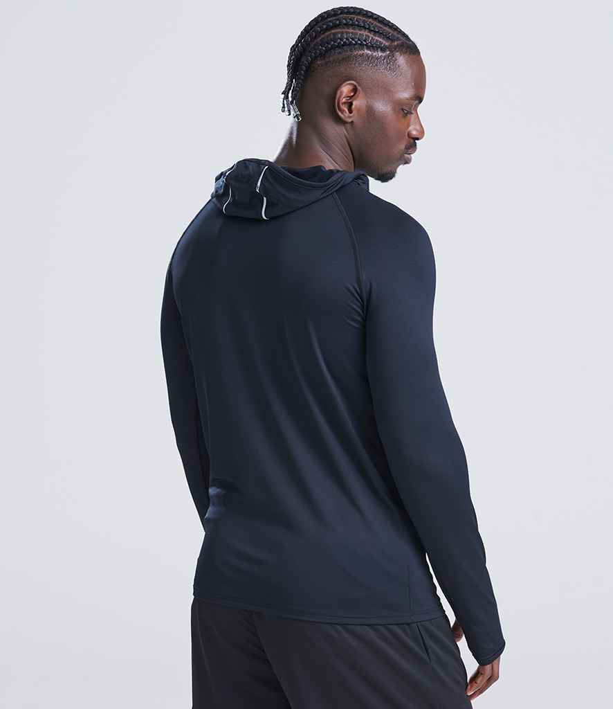 Just Cool AWDis Cool Cowl Neck Top Jet Black
