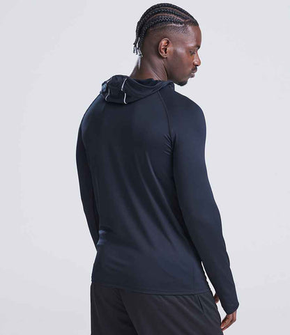 Just Cool AWDis Cool Cowl Neck Top Jet Black