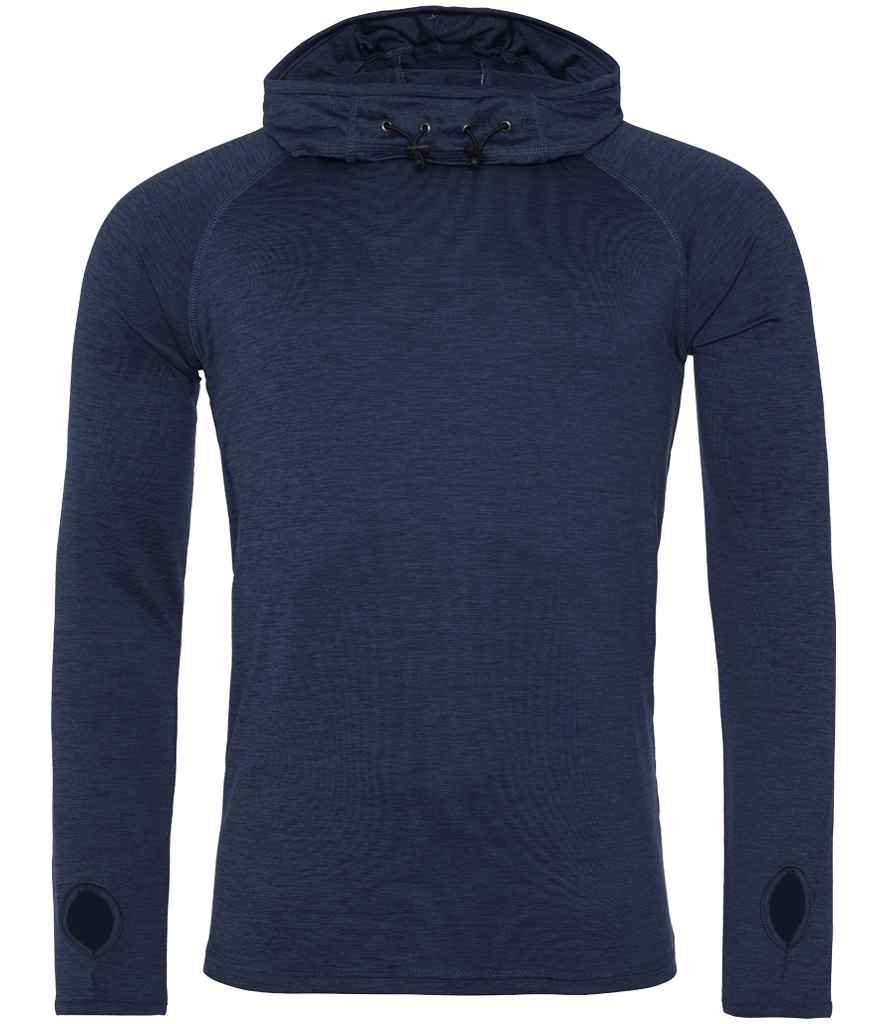 Just Cool AWDis Cool Cowl Neck Top Navy Melange