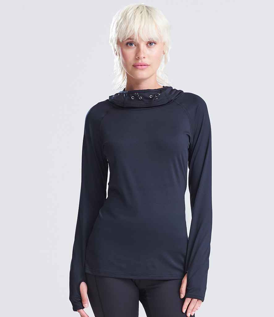 Just Cool AWDis Ladies Cool Cowl Neck Top