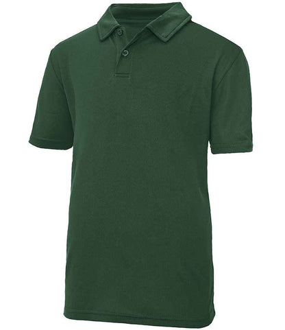 Just Cool AWDis Kids Cool Polo Shirt Bottle Green