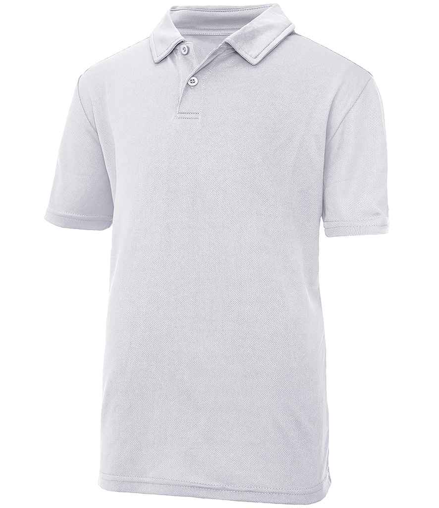 Just Cool AWDis Kids Cool Polo Shirt Heather Grey