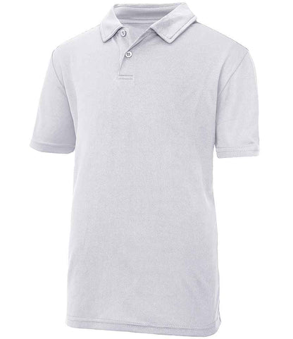 Just Cool AWDis Kids Cool Polo Shirt Heather Grey