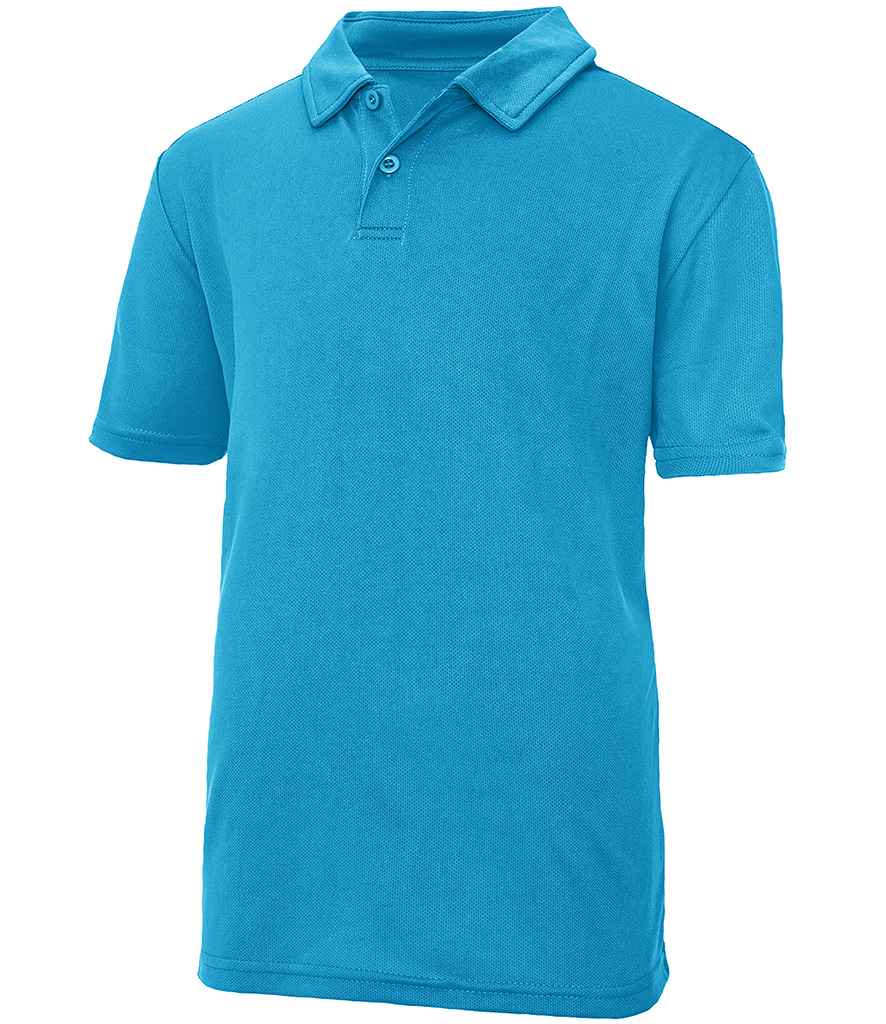 Just Cool AWDis Kids Cool Polo Shirt Sapphire Blue