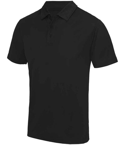 Just Cool AWDis Cool Polo Shirt Jet Black