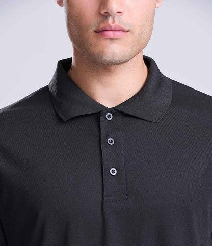 Just Cool AWDis SuperCool™ Performance Polo Shirt Jet Black