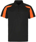 Jet Black/Electric Orange
