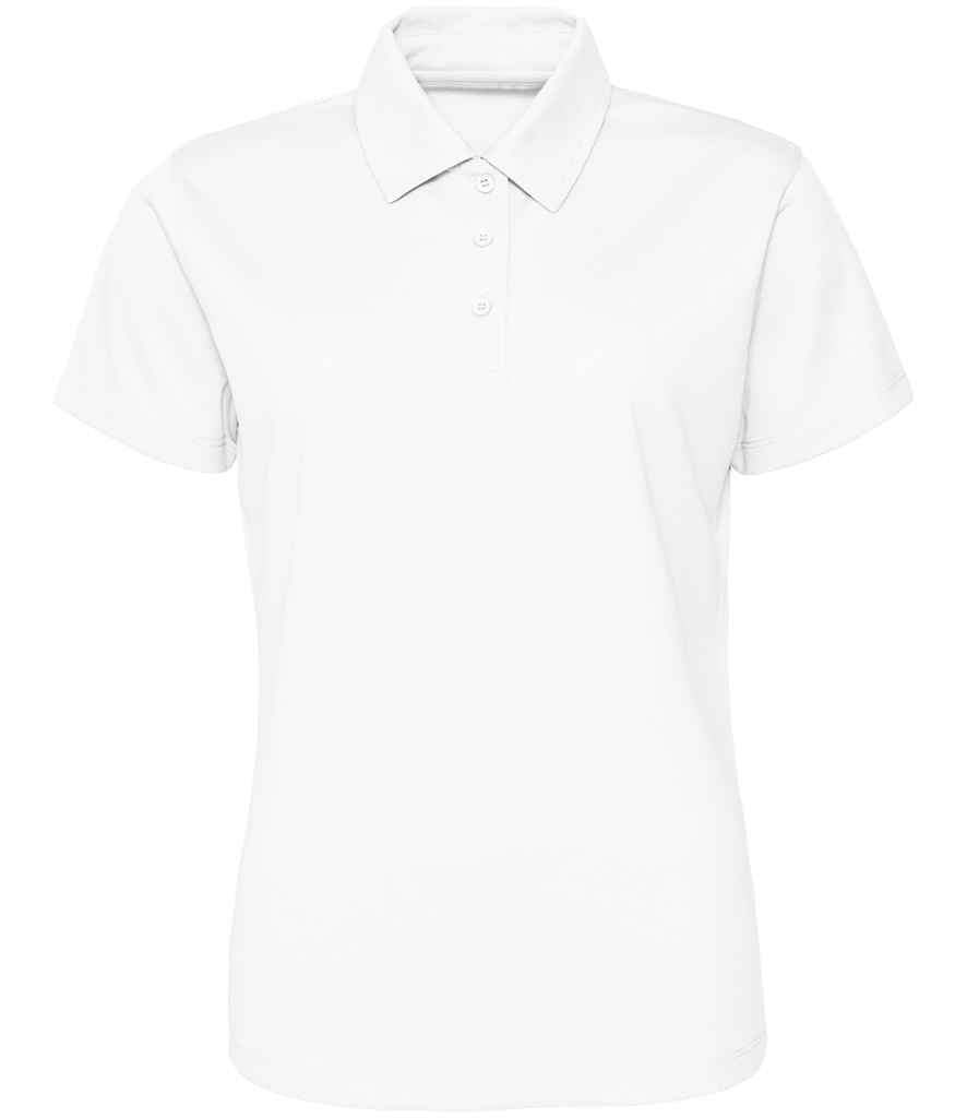 Just Cool AWDis Ladies Cool Polo Shirt Arctic White