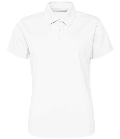 Just Cool AWDis Ladies Cool Polo Shirt Arctic White