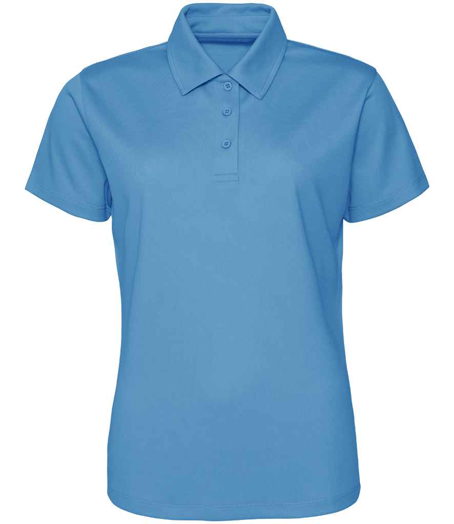 Just Cool AWDis Ladies Cool Polo Shirt Sapphire Blue