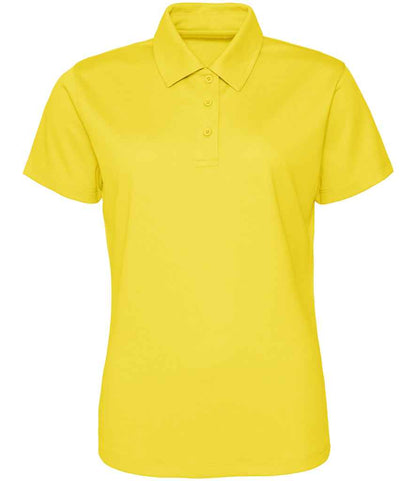 Just Cool AWDis Ladies Cool Polo Shirt Sun Yellow