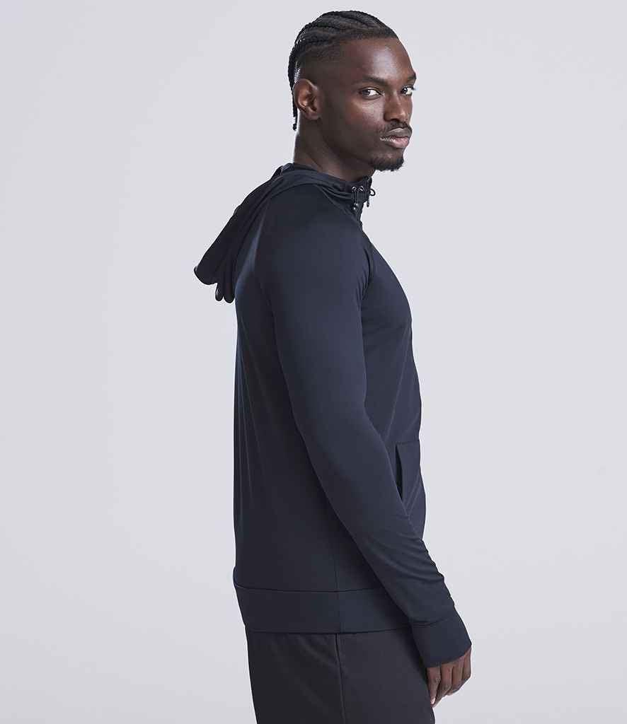 Just Cool AWDis Cool Contrast Zoodie Jet Black