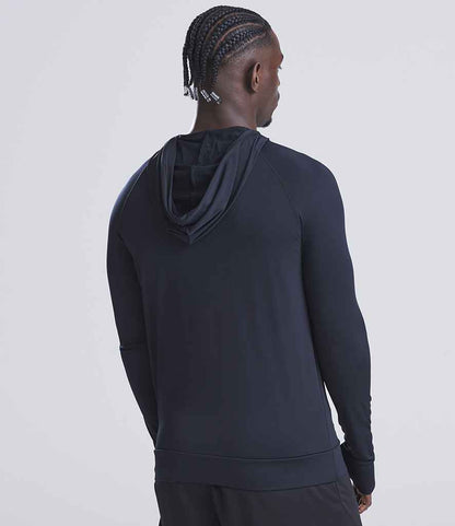 Just Cool AWDis Cool Contrast Zoodie Jet Black
