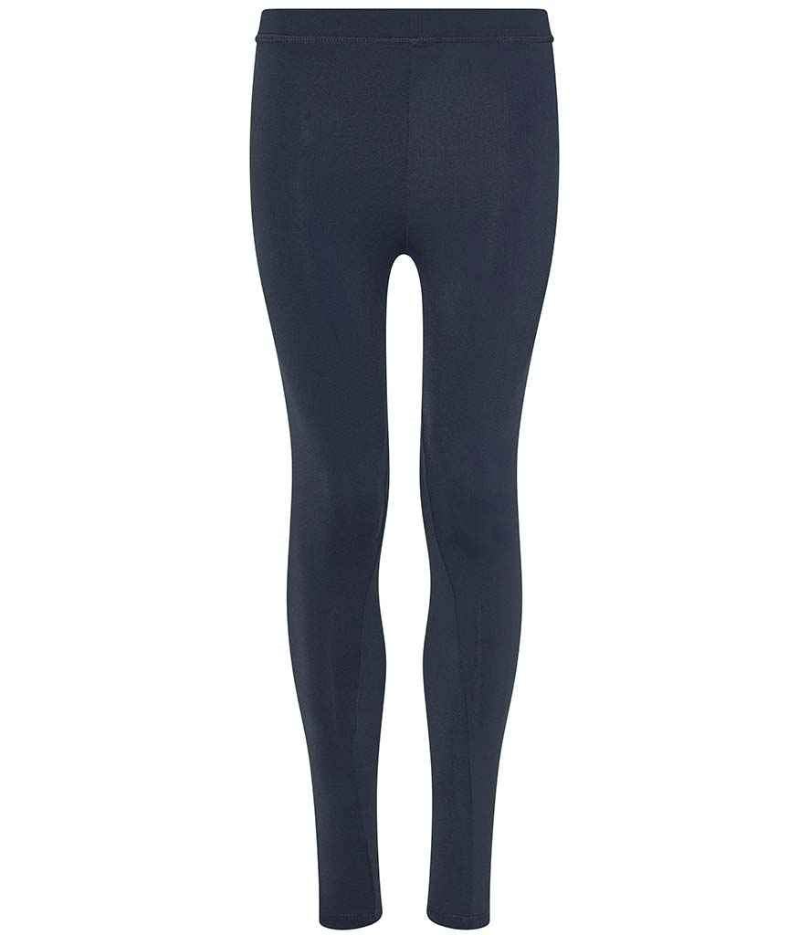 AWDis Girls Cool Athletic Pants in French Navy