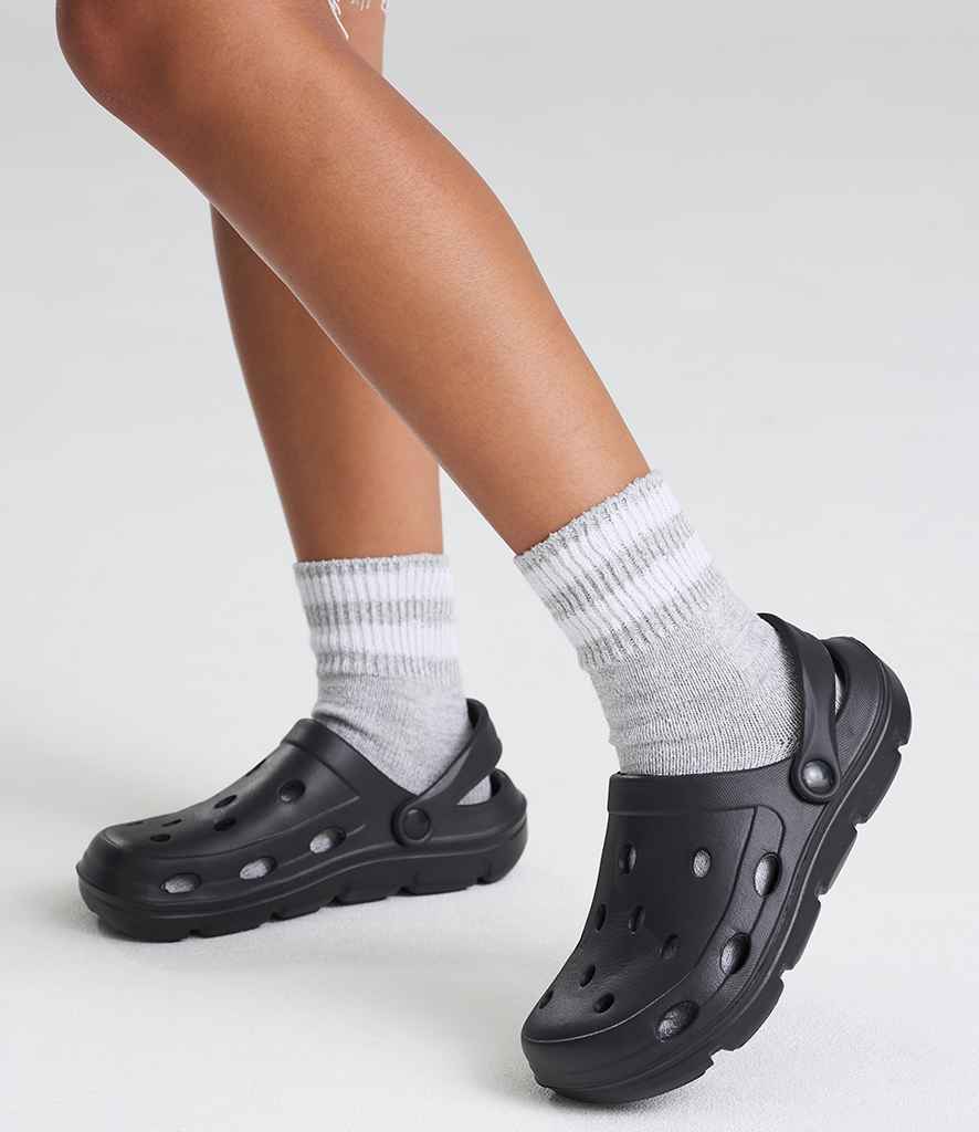 Just Cool AWDis Cool Aero Clogs Jet Black