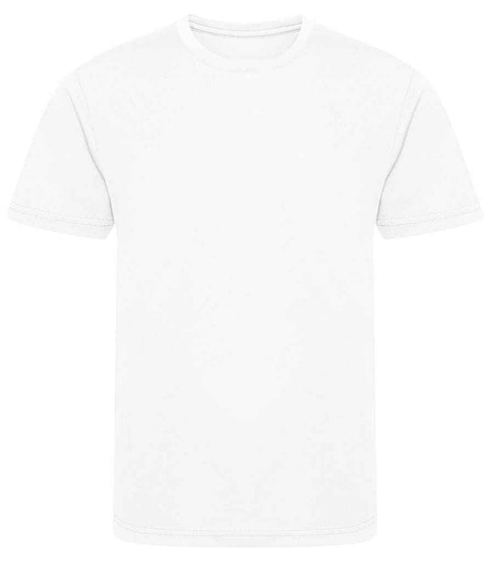 AWDis Kids Cool Recycled T-Shirt in Arctic White
