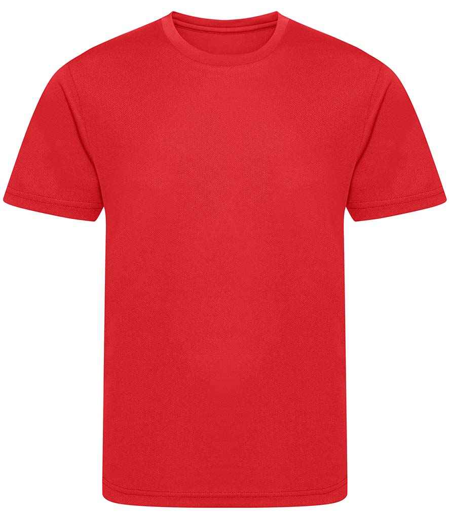 AWDis Kids Cool Recycled T-Shirt in Fire Red