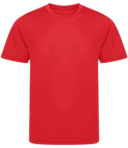 AWDis Kids Cool Recycled T-Shirt in Fire Red