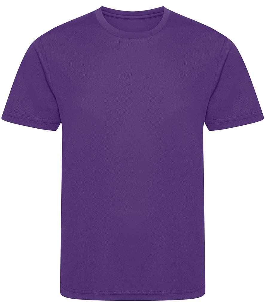 AWDis Kids Cool Recycled T-Shirt in Purple