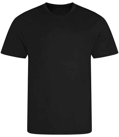 AWDis Cool Recycled T-Shirt in Jet Black