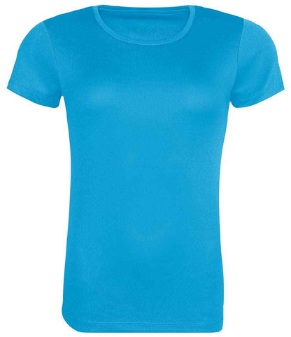 AWDis Ladies Cool Recycled T-Shirt in Sapphire Blue