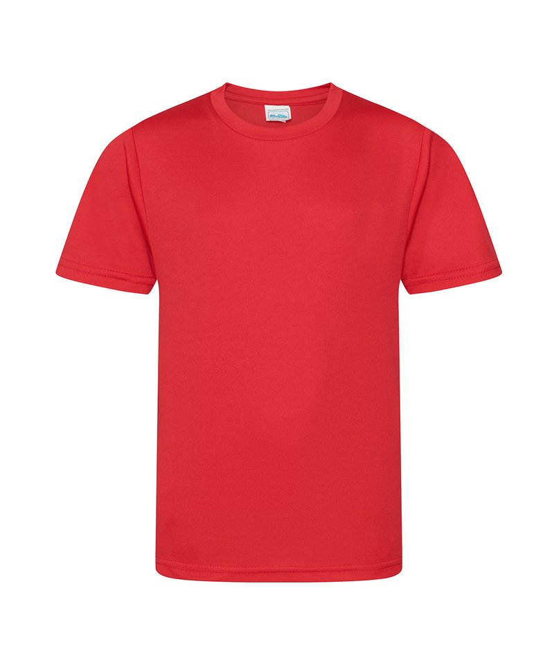 Just Cool Kids cool smooth T Fire Red