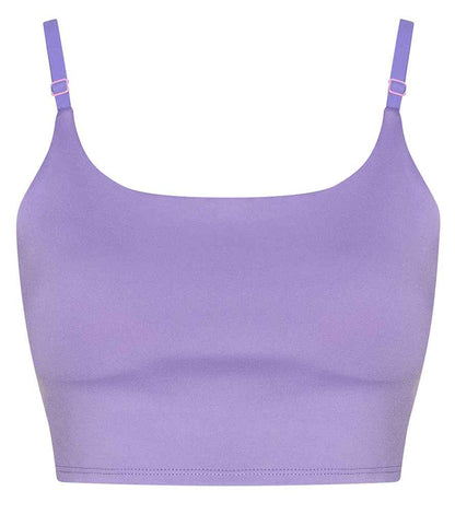 Just Cool AWDis Ladies Cool Recycled Tech Sports Bra Digital Lavender