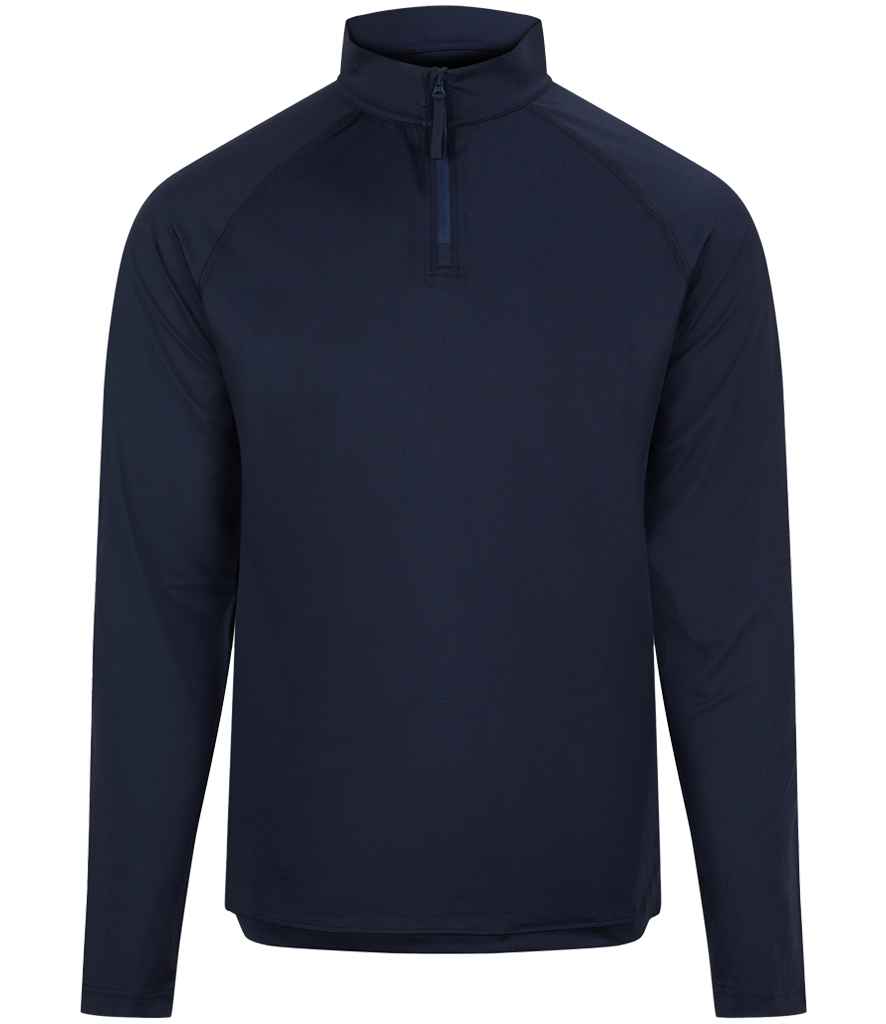 Just Cool AWDis Cool Lightweight Active 1/4 Zip Top French Navy