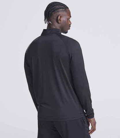 Just Cool AWDis Cool Lightweight Active 1/4 Zip Top Jet Black