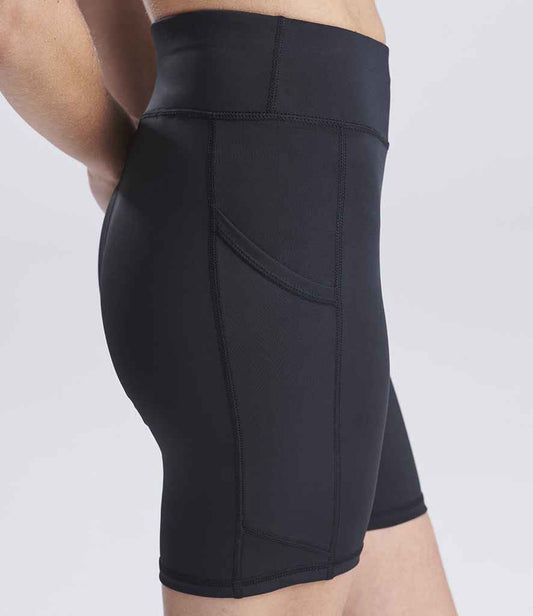 AWDis Cool Ladies Recycled Cool-Flex™ Tech Shorts - model image