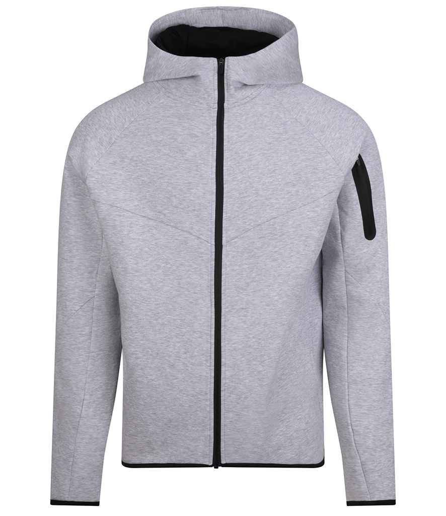 AWDis Cool Adapt Fleece Zoodie in Sport Grey