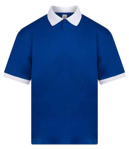 Just Cool AWDis Cool Retro Sports Jersey Dark Royal/White