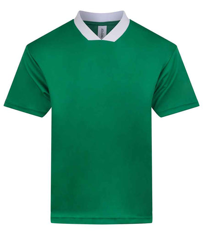 Just Cool AWDis Cool Retro Sports Jersey Green/White