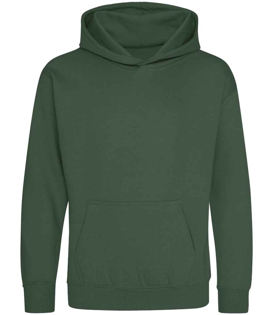 Just Hoods AWDis Kids Hoodie Bottle Green