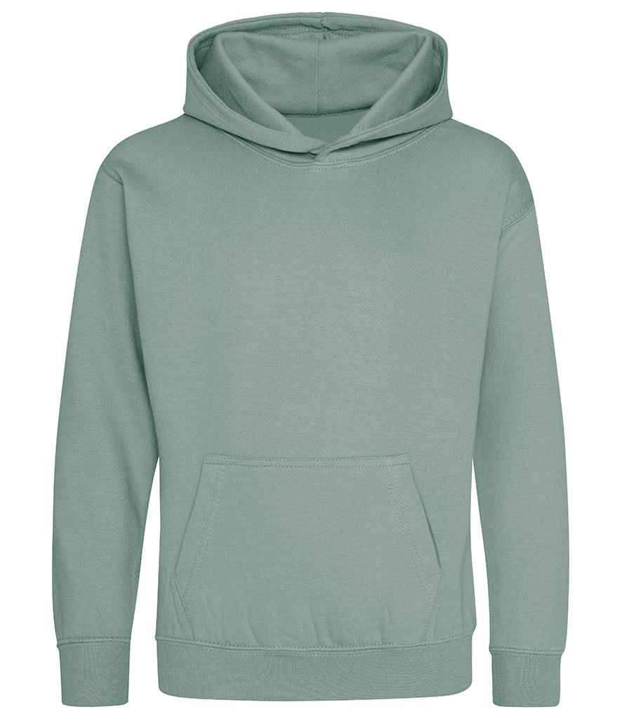 Just Hoods AWDis Kids Hoodie Dusty Green