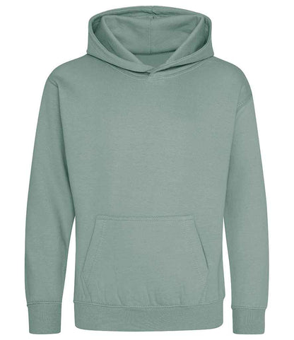 Just Hoods AWDis Kids Hoodie Dusty Green
